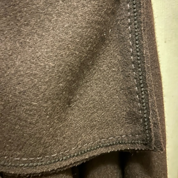 Cole Haan Wool & Baby Alpaca Brown Jacket Sz 6 - Picture 3 of 12